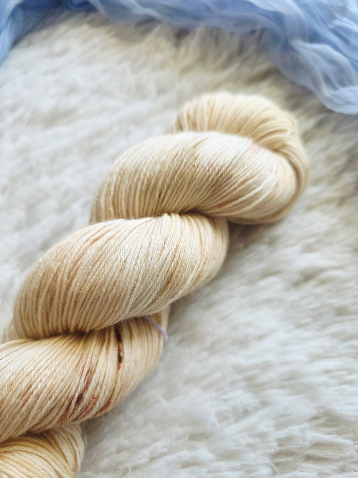Chai BFL Sock Yarn Wooly Owl Fibers