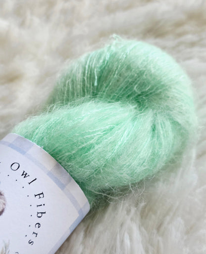 Dreamy Mint Wooly Owl Fibers