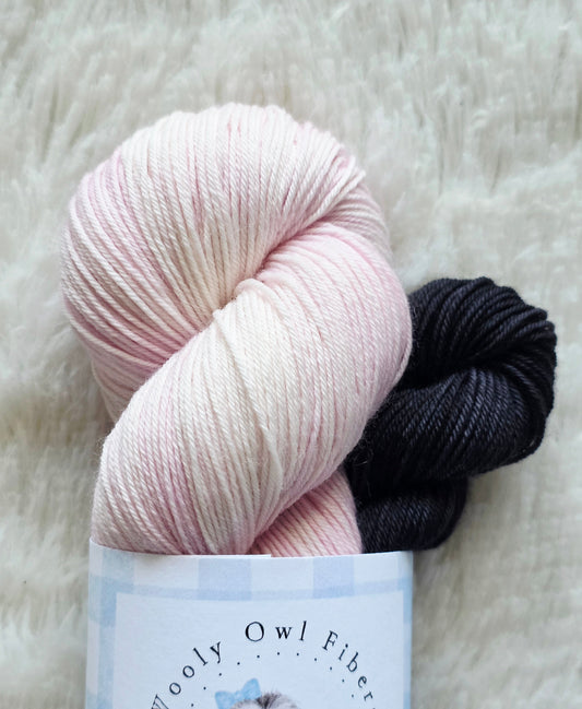 Gothic Ballerina Sock Kit Wooly Owl Fibers