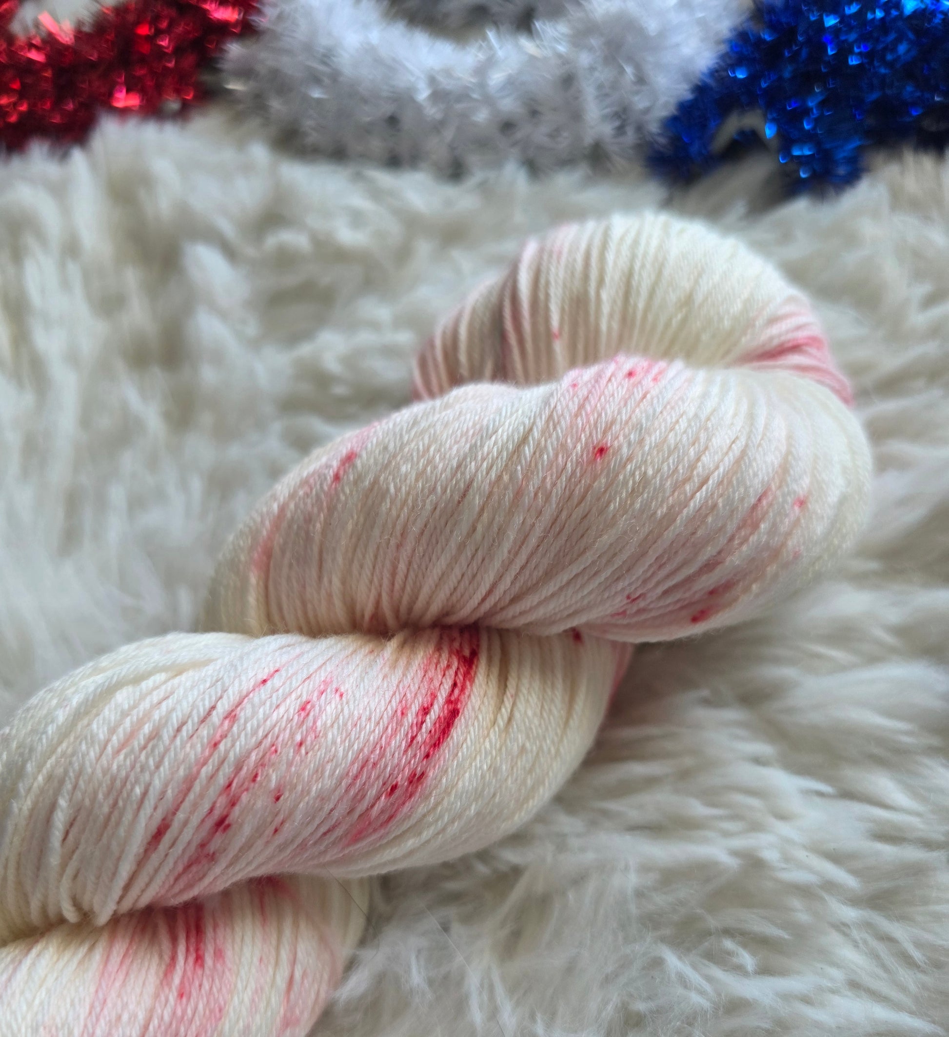 Firecracker Red Wooly Owl Fibers