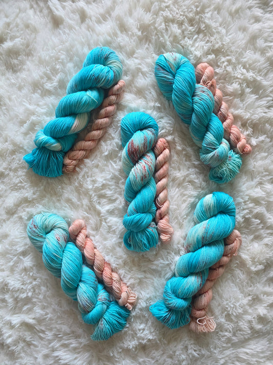 Salmon Says Sock Kit