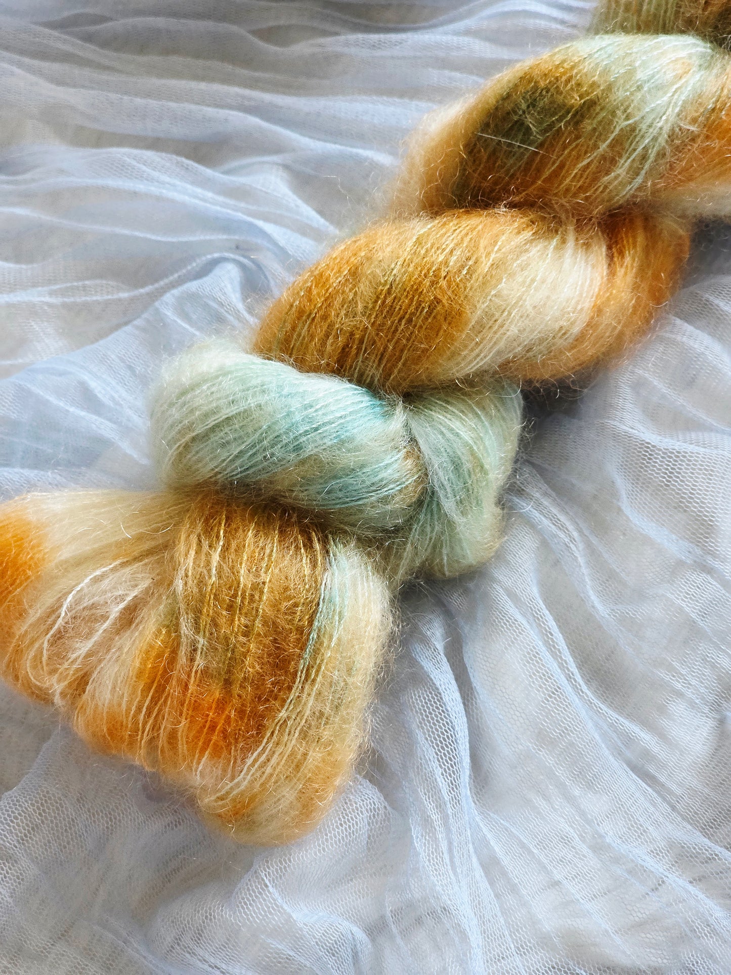 Harvest Truck Mohair Wooly Owl Fibers