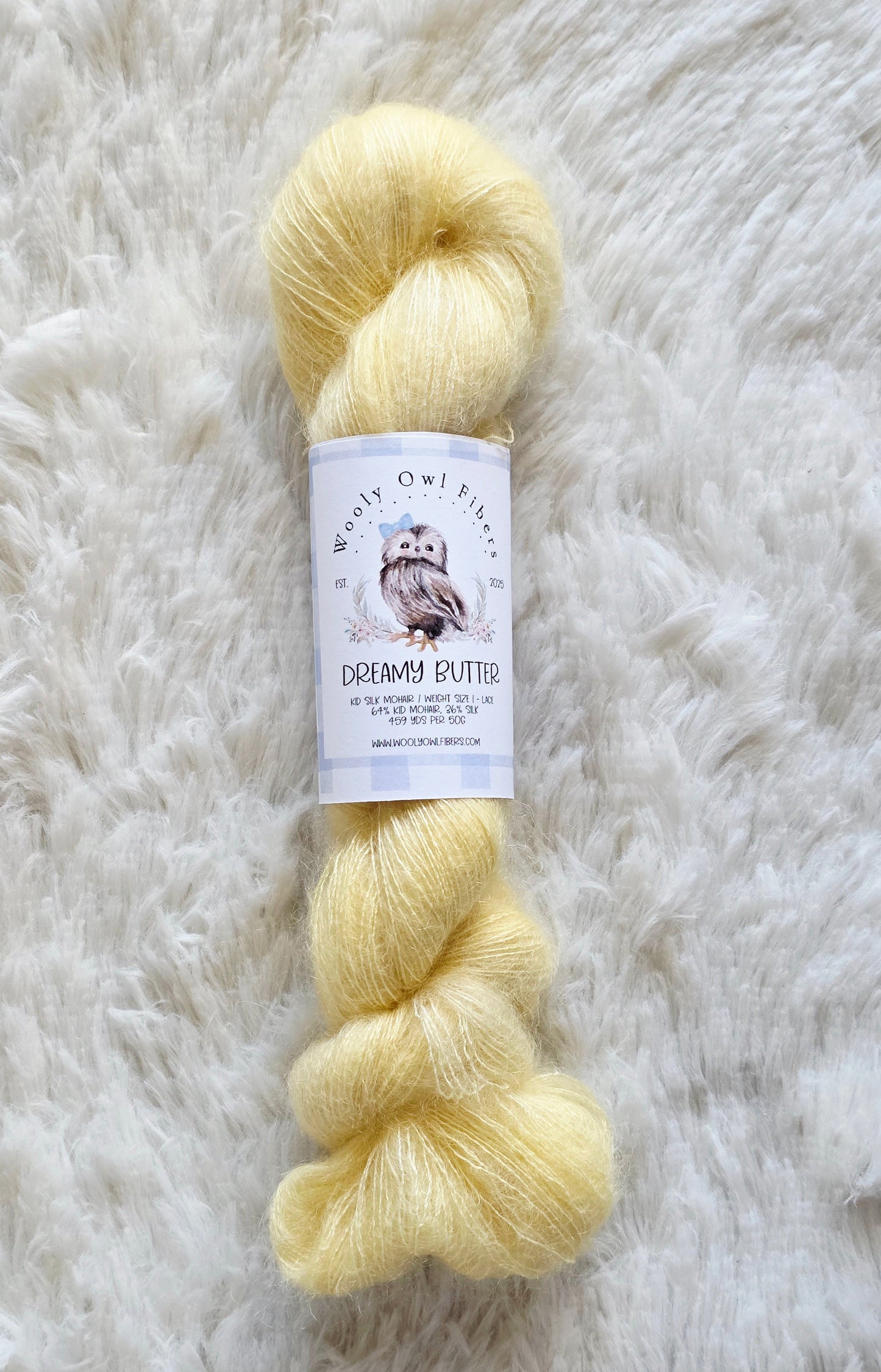 Dreamy Butter Wooly Owl Fibers