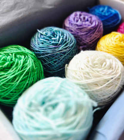 🧁 The Cupcake Mini Club 🧁 Sock Weight Wooly Owl Fibers