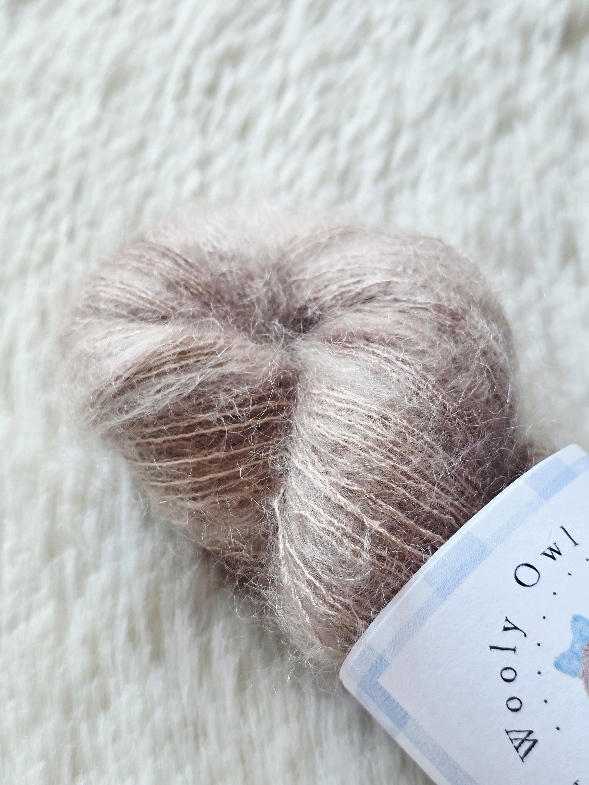 Dreamy Chocolate Milk Wooly Owl Fibers