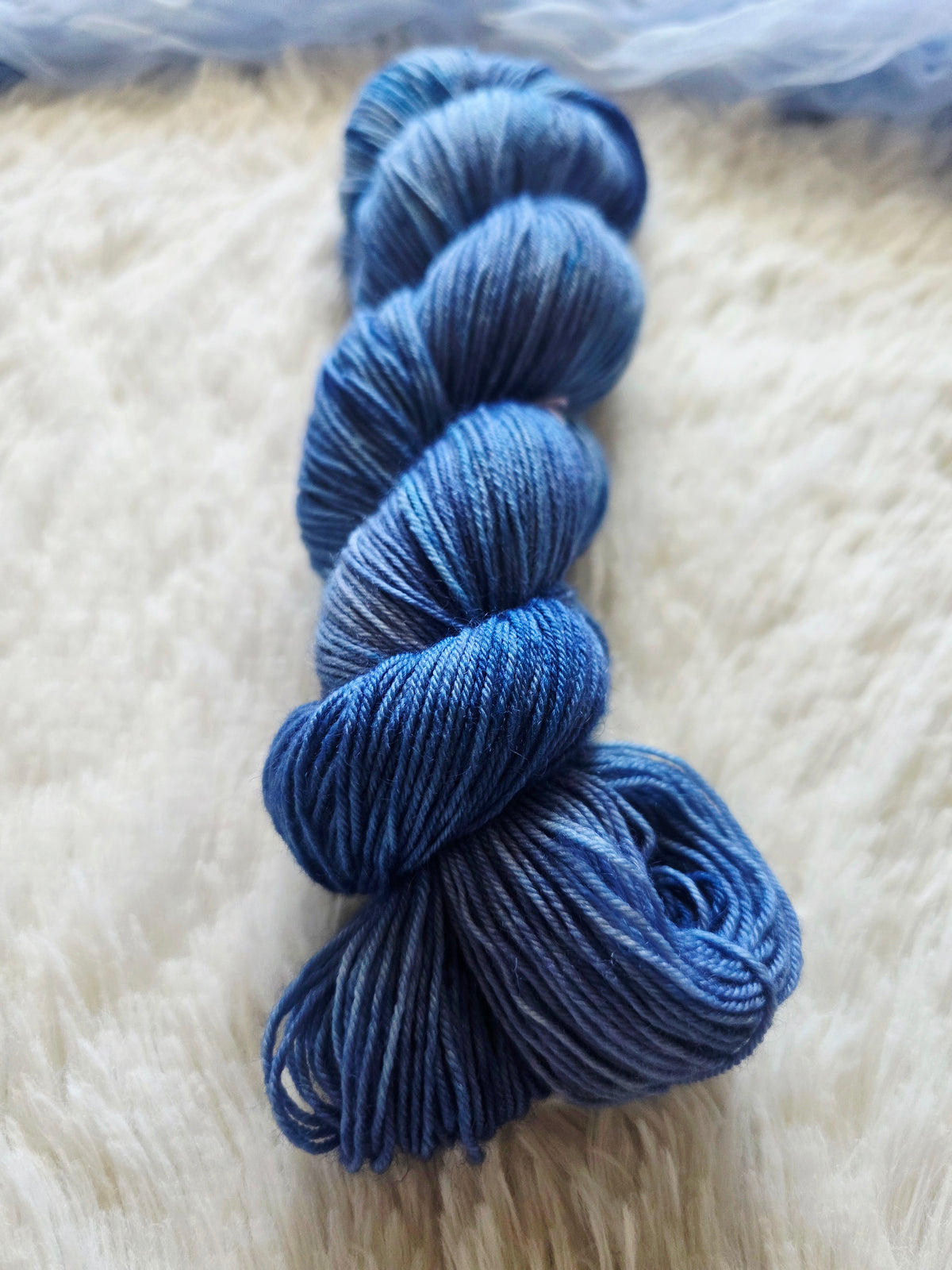 Overalls BFL Sock Yarn Wooly Owl Fibers