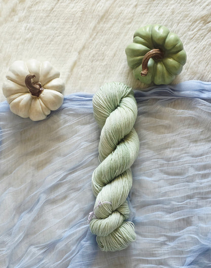 Sage Pumpkin Wooly Owl Fibers