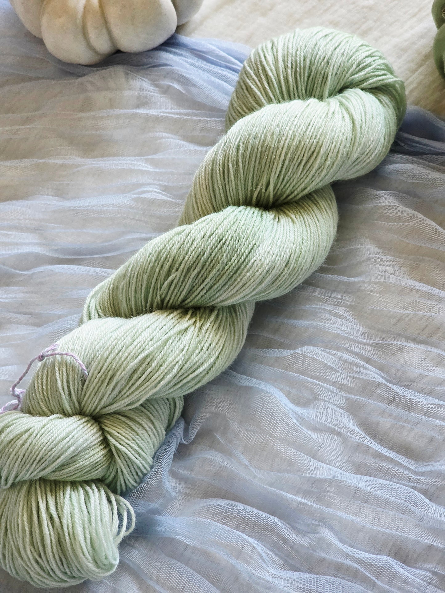Sage Pumpkin Wooly Owl Fibers