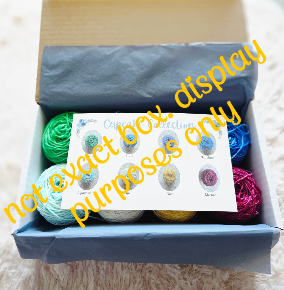 🧁 The Cupcake Mini Club 🧁 Sock Weight Wooly Owl Fibers