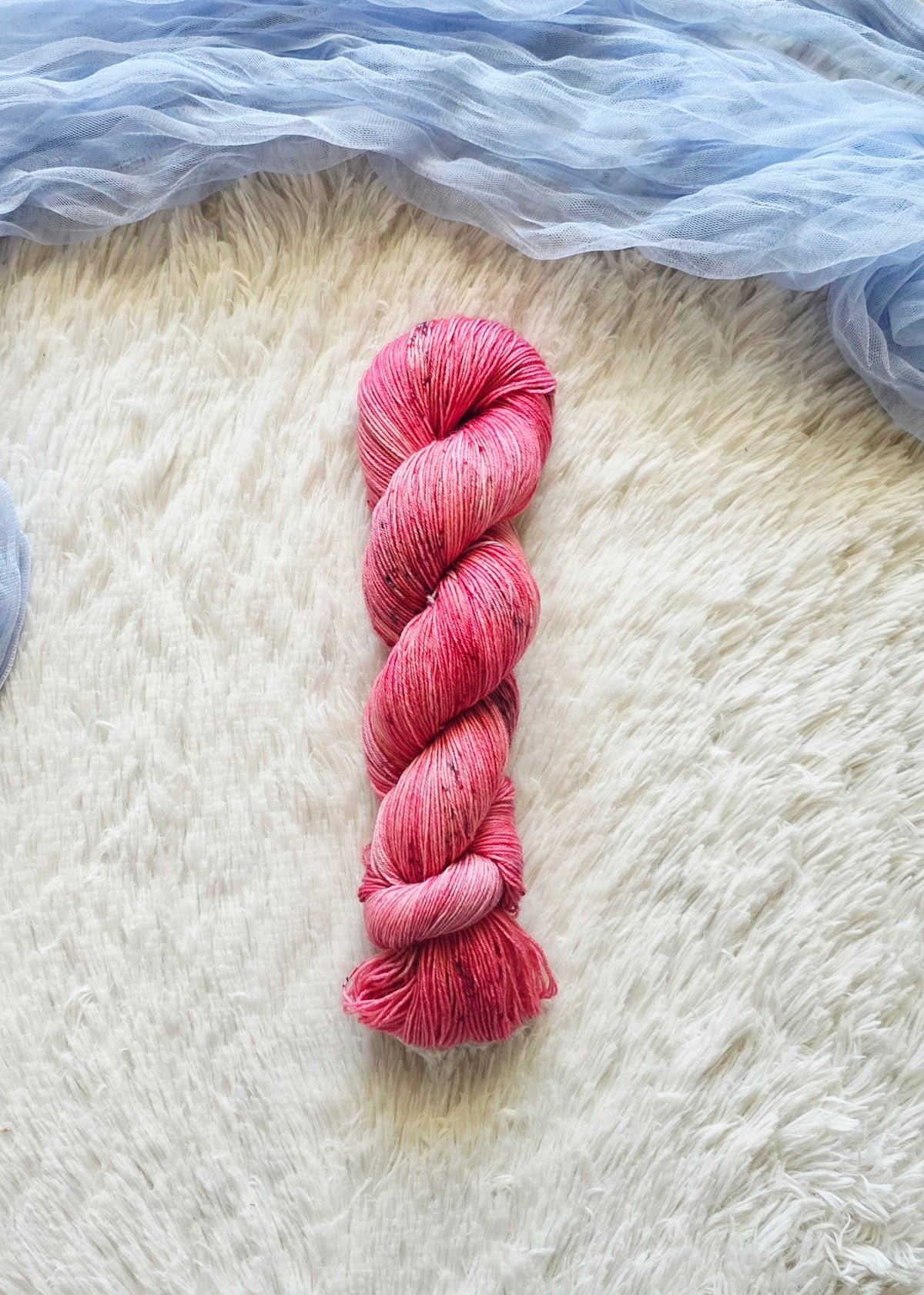 Little Red Wagon BFL Sock Yarn Wooly Owl Fibers