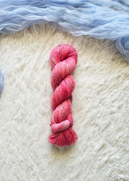 Little Red Wagon BFL Sock Yarn Wooly Owl Fibers