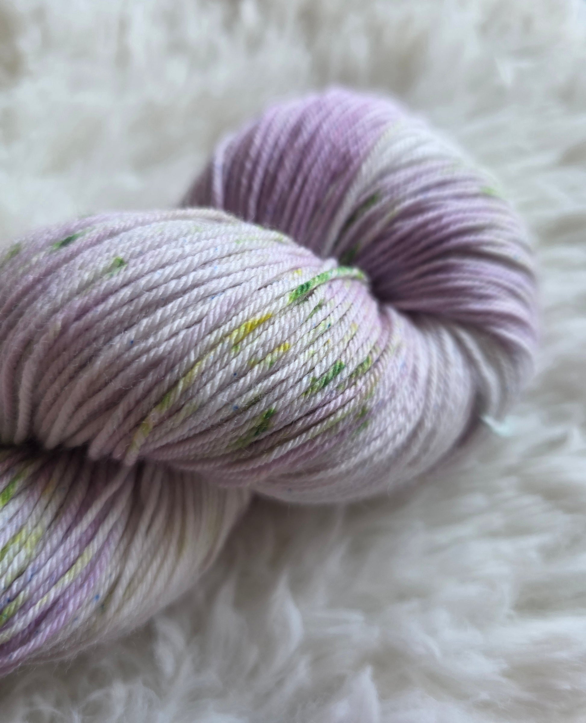 Sweet Pea Sock Yarn Wooly Owl Fibers