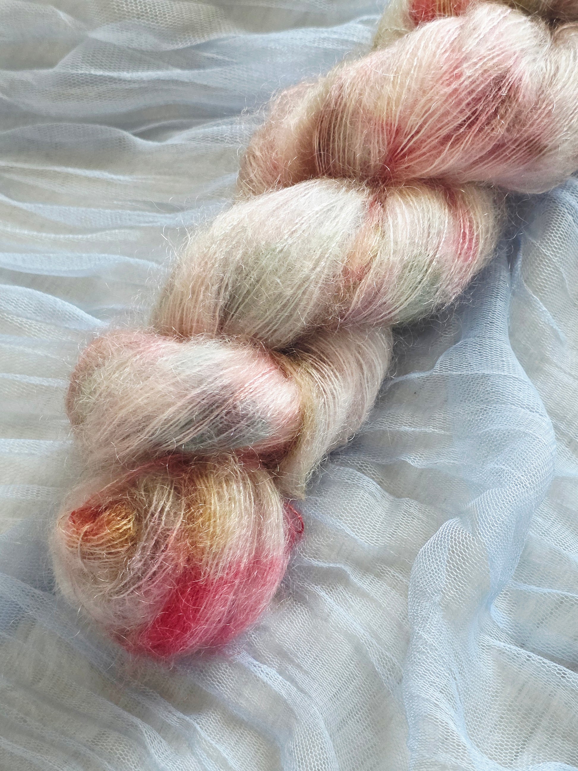 Apple Orchard Mohair Wooly Owl Fibers