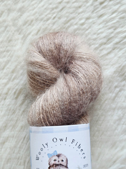 Dreamy Chocolate Milk Wooly Owl Fibers
