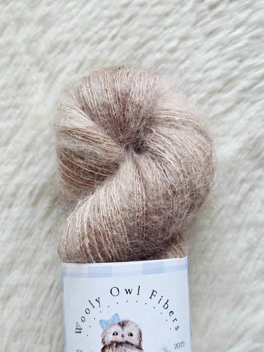 Dreamy Chocolate Milk Wooly Owl Fibers