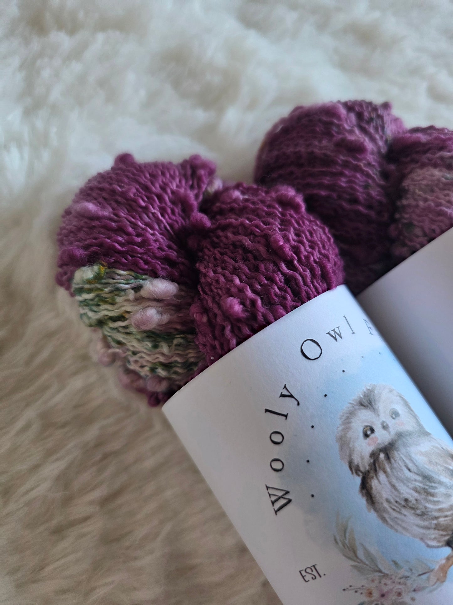 Blackberry Bush Slub Yarn 2 Pack Bundle