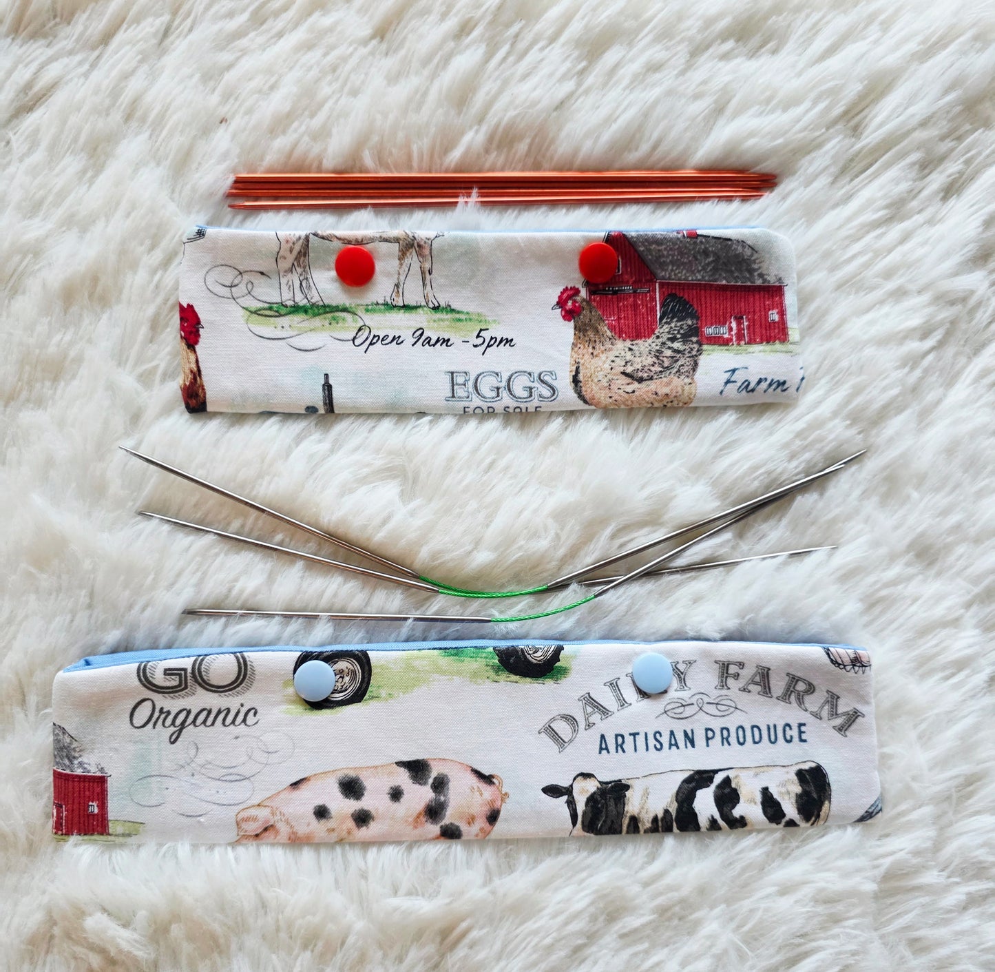 Down On The Farm Needle Case