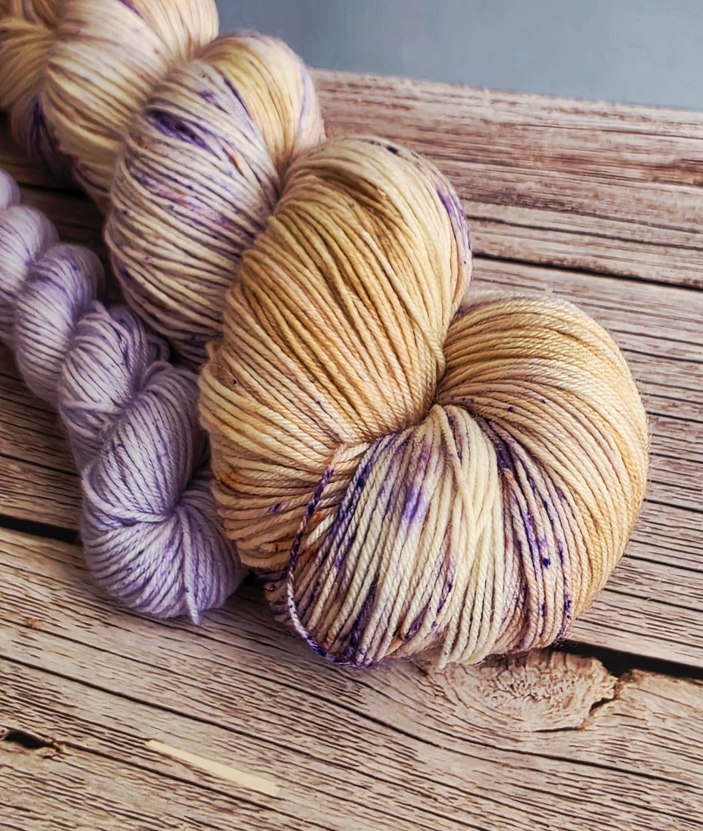 Lavender Fog Cake Sock Kit