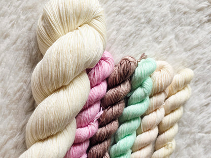 Ice Cream Parlor Sock Kit Wooly Owl Fibers
